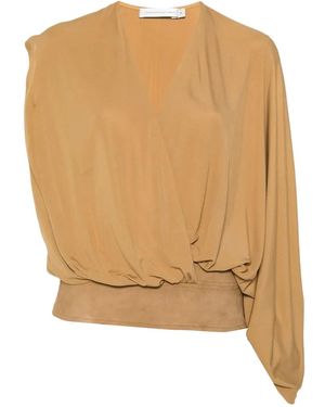 Christopher Esber V-Neck Blouse - Natural
