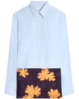 Dries Van Noten Capero 3314 M.W.Shirt Lblu - Blue