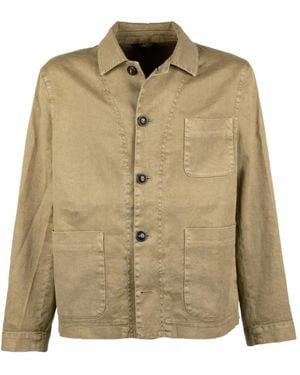 Circolo 1901 Hemdjacke Mit Aufgesetzten Taschen - Natur
