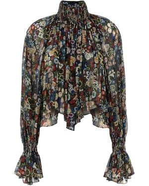 KHAITE 'durer' Blouse - Black