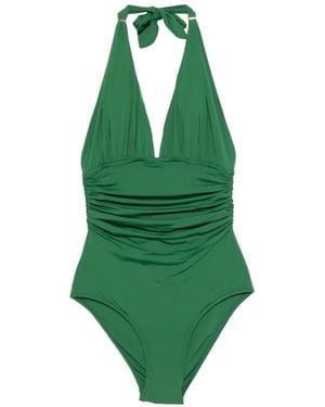 Lenny Niemeyer Draped-Detail Swimsuit - Green
