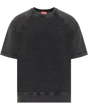 DIESEL Wafy-Rag T-Shirt - Black