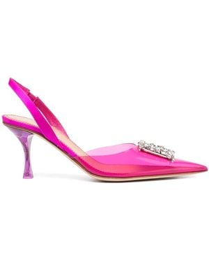 DSquared² ビジュートリム スリングバック パンプス - ピンク