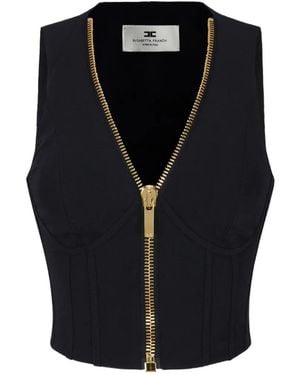 Elisabetta Franchi Top - Black