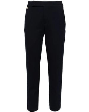 Ralph Lauren Adom Mid-Rise Skinny Pants - Blue