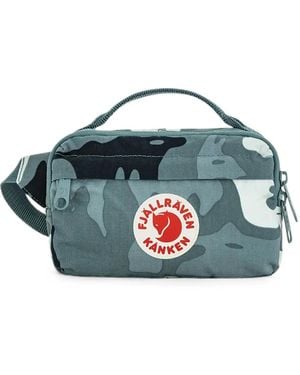 Fjallraven Riñonera Kånken Con Parche Del Logo - Azul