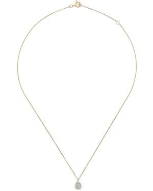 Pascale Monvoisin 9Kt Orso Diamond And Aquamarine Necklace - White