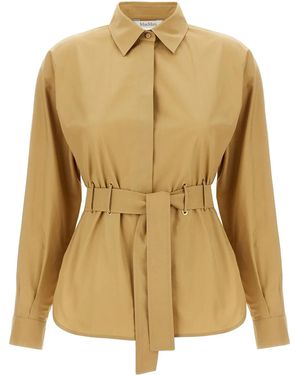 Max Mara Juglas Blouse - Natural