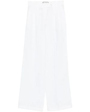 Andiata Pleated Trousers - White