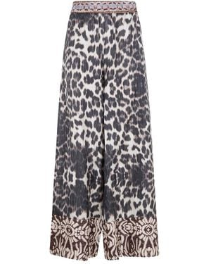 Pierre Louis Mascia Cialda Palazzo Pants - White