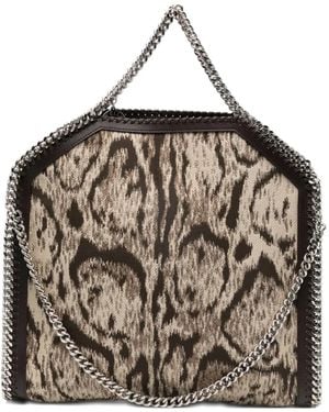 Stella McCartney Animal Print Chain Shoulder Bag - Multicolour