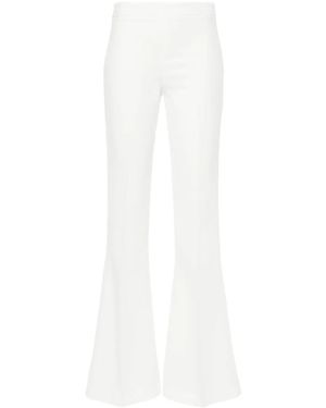 Blanca Vita Paola Cady Flared Trousers - White