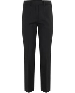 FEDERICA TOSI Straight-leg Trousers - ブラック