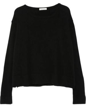 Liviana Conti Scoop-Neck Jumper - Black