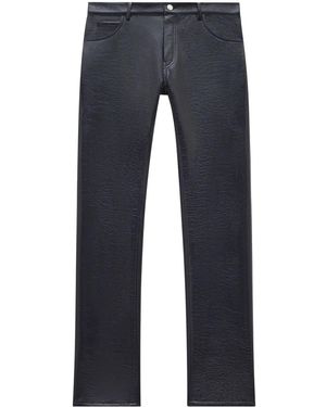Courreges Straight-Leg Trousers - Blue