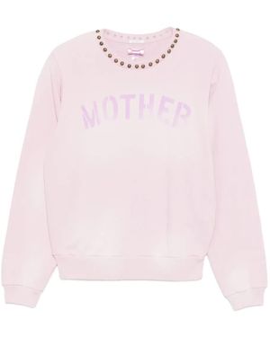 Mother Sweatshirt mit Logo-Print - Pink