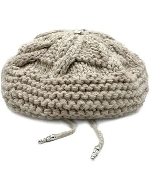 Chrome Hearts Cashmere Beret - Natural