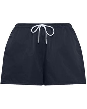 Thom Browne Nylon Tech Track Shorts - Black