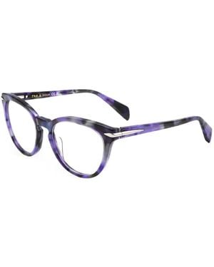 Rag & Bone Tortoiseshell-Effect Round-Frame Glasses - Multicolor