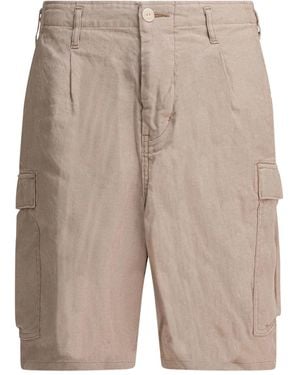 Nonnative Pleated Cargo Shorts - Natural