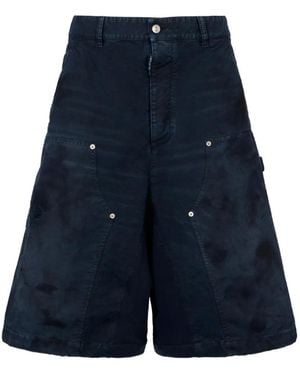 DSquared² Hybrid Carpenter Shorts - Blue