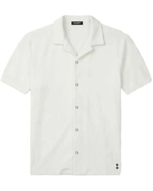 Ron Dorff Camicia Con Bottoni - Bianco