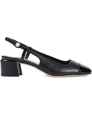 Jimmy Choo 45mm Elisa slingback pumps - Schwarz