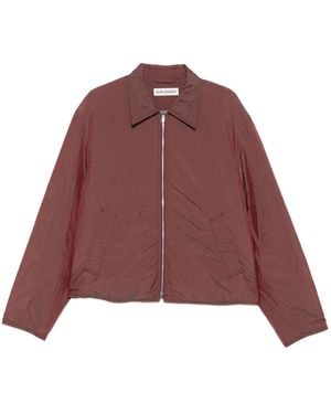 Our Legacy Zip-Fastening Pocket Jacket - Red