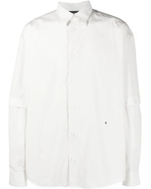 Etudes Studio Detachable-Sleeved Cotton Shirt - White