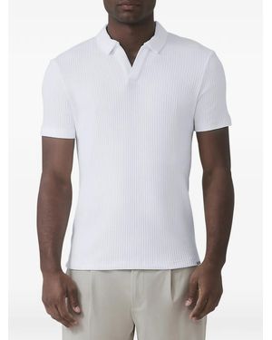 Mauvais Ribbed-Knit T-Shirt - White