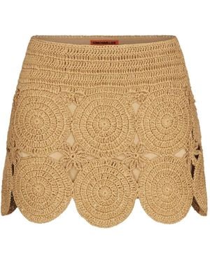Simon Miller Beep Beep Mini Skirt - Natural