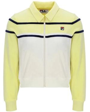 Fila Giovana Cropped Top - Yellow