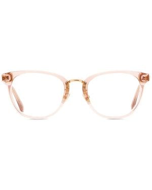 Jimmy Choo Gafas Con Detalles De Cristal - Rosa