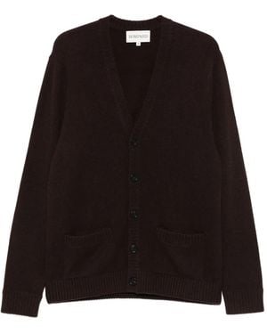 Eric Bompard Cardigan mit aufgesetzter Tasche - Schwarz