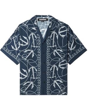 Neighborhood Short-Sleeve Shirt - Blue