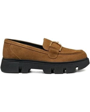 Geox Vilde Loafer Mit Profilsohle - Braun