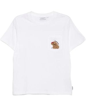 Chocoolate Cotton T-Shirt - White