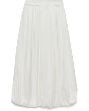 Enfold Falda Plisada - Blanco