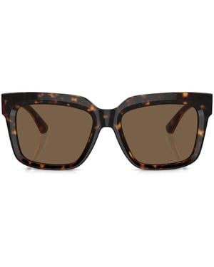 Burberry Tortoiseshell Square-Frame Sunglasses - Brown