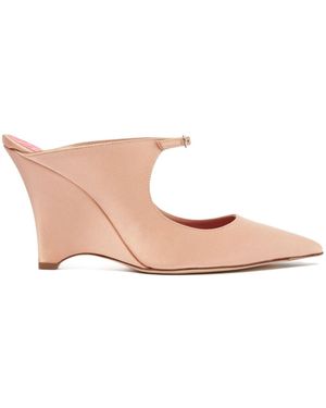 SCAROSSO 95Mm Marta Ii Court Shoes - Pink