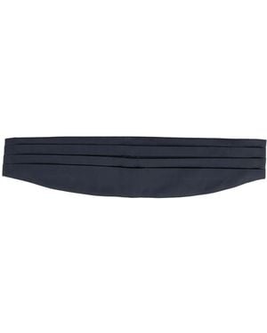 Tonello Pleated Waist Belt - Blue