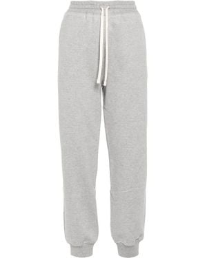 Miu Miu Pantaloni Sportivi Con Applicazione - Grigio