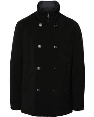 Peuterey Detachable-Bib Coat - Black
