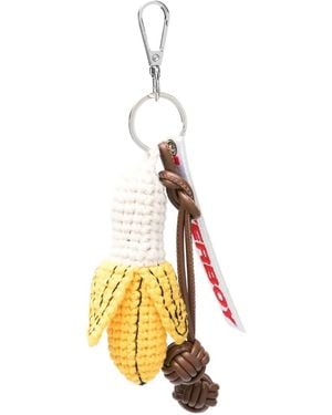 Charles Jeffrey Banana Bag Charm - Metallic