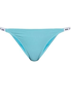 Moschino Bikinislip Met Logo - Blauw