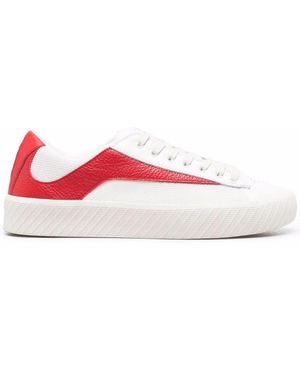 BY FAR Contrasting-Panel Sneakers - Pink