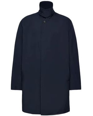 BOSS High-Neck Jacket - Blue
