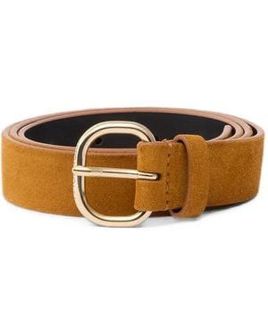 Momoní Ceinture Ramirez En Daim - Marron