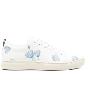 Paul Smith Sneakers Met Bloemenprint - Wit