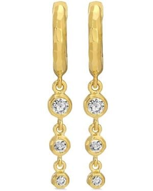 Octavia Elizabeth 18K Gabby Diamond Earrings - Metallic